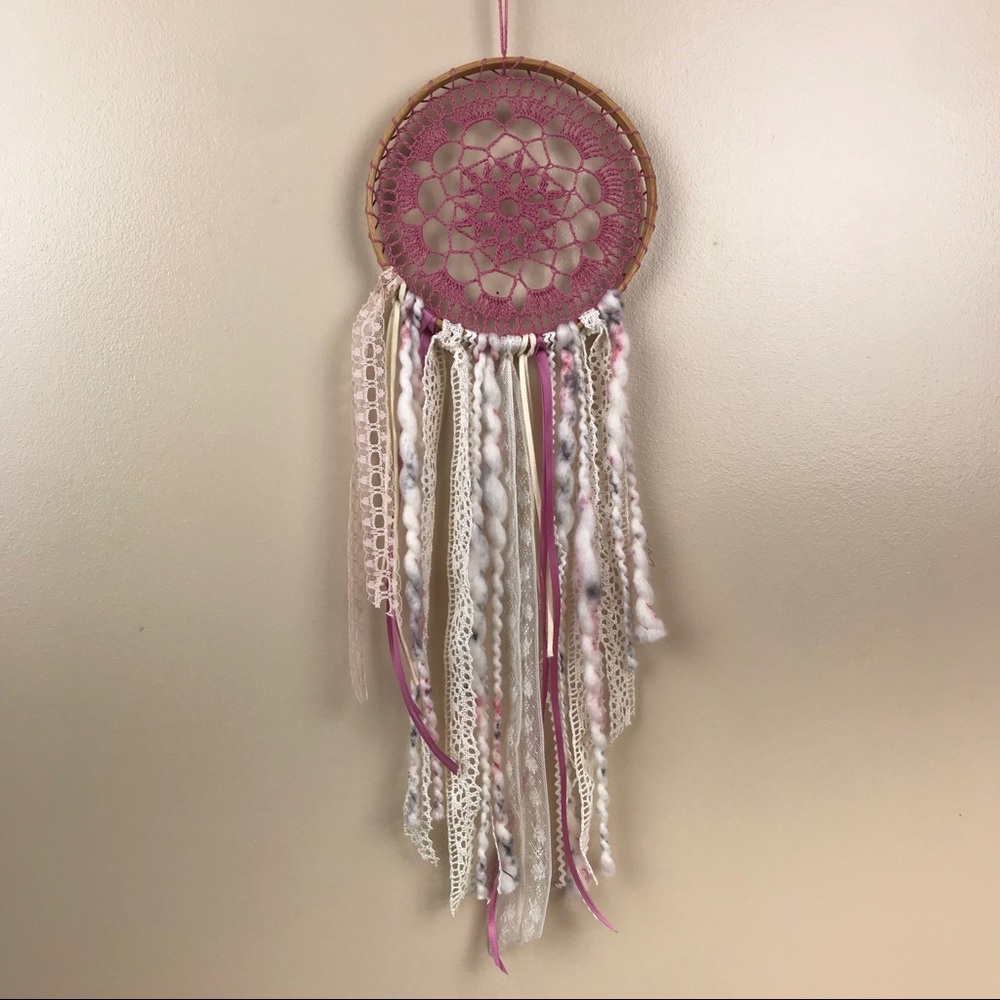 Bohemian Handmade Crochet Dreamcatcher Decor
